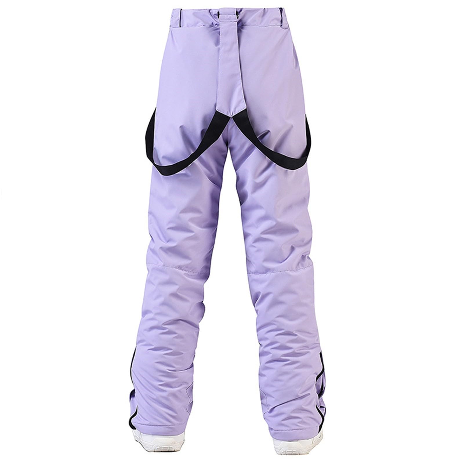 Pantaloni invernali da donna, impermeabili, da neve, invernali, caldi, da snowboard, da sci, con bretelle, grandi dimensioni, per attività all'aria aperta, da sci, da trekking, in softshell