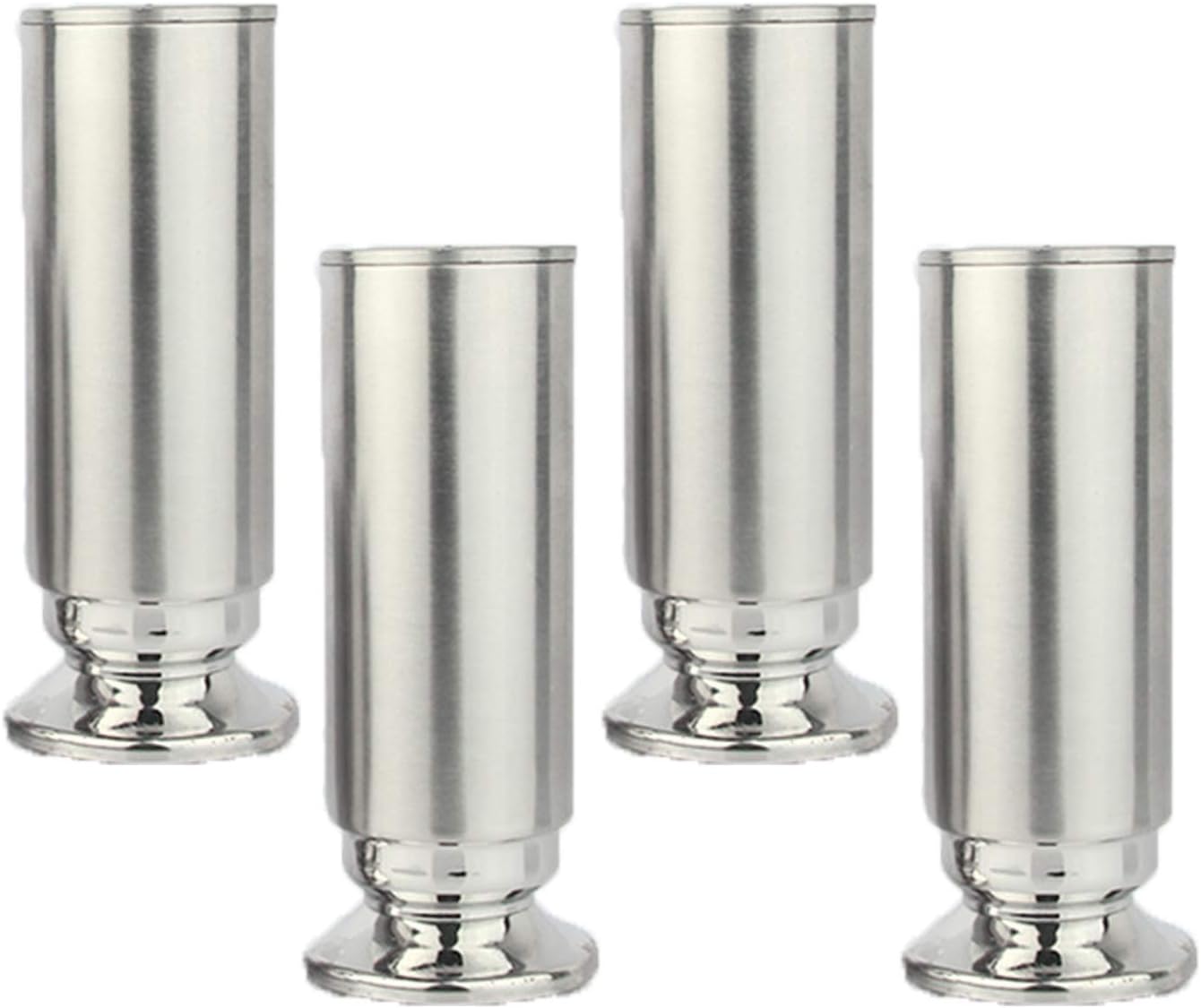 Furniture Leg Sofa Legs, Furniture Feet Furniture Legs Stainless Steel Metal Table Legs Replacement Furniture Risers Cabinet Feet Sofa Feet Bathroom Furniture Hardware Accessories,4pcs