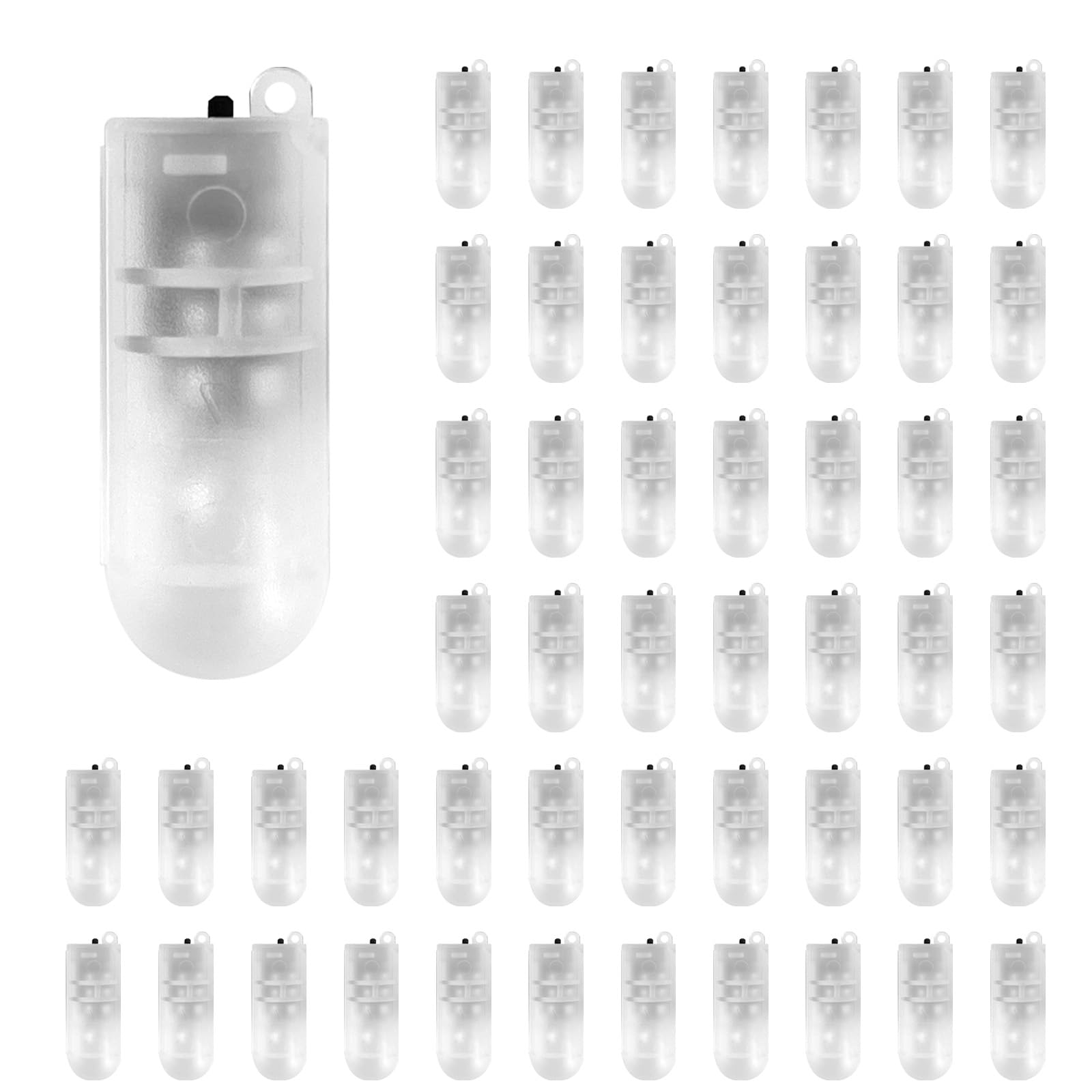 Danolt 50 Stück Ballonlichter mini led licht led ballons für hochzeit deko party deko tischdeko geburtstag