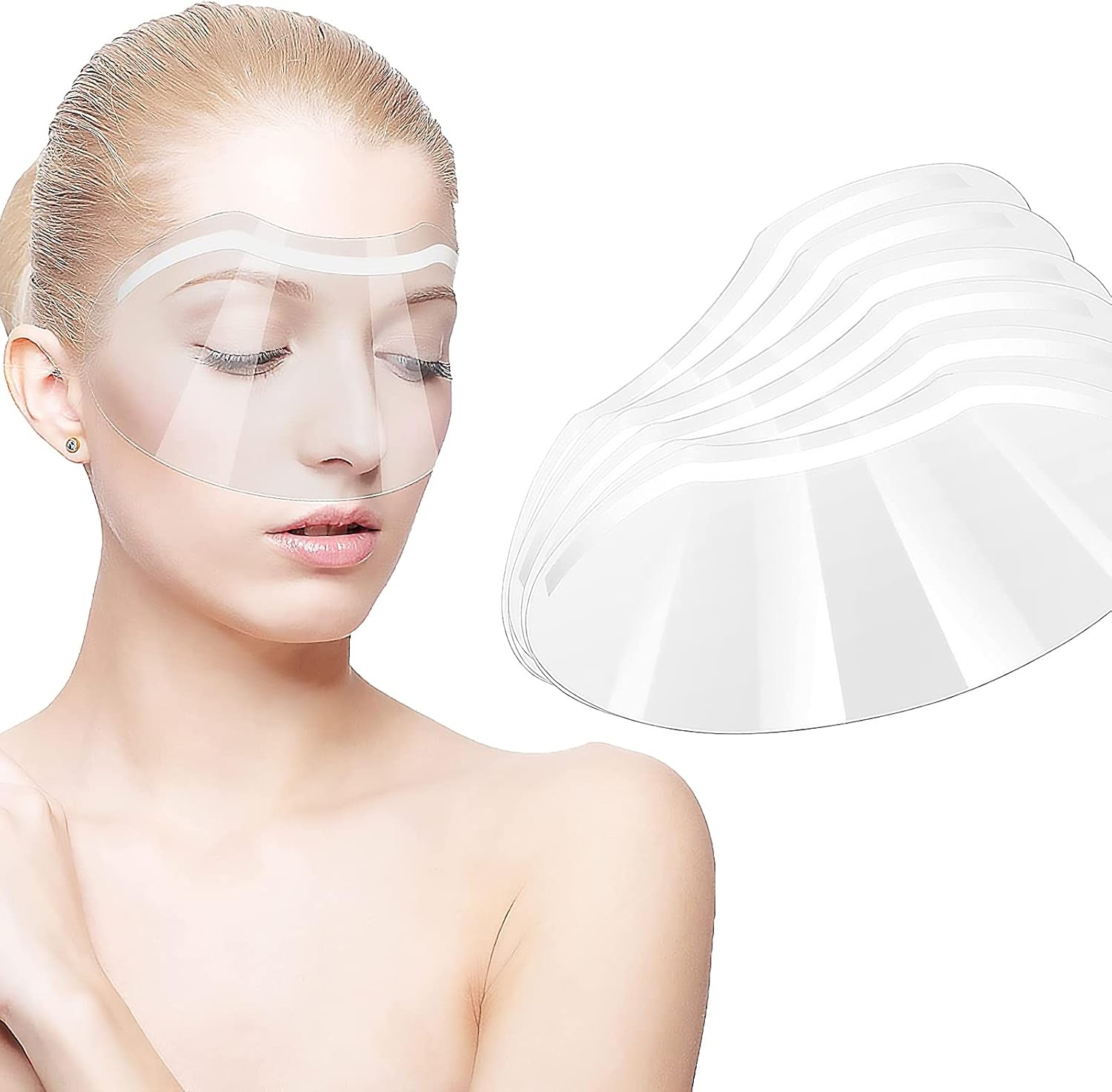 Clear Face Visor for Microblading, Permanent Makeup,Eyelash Extensions