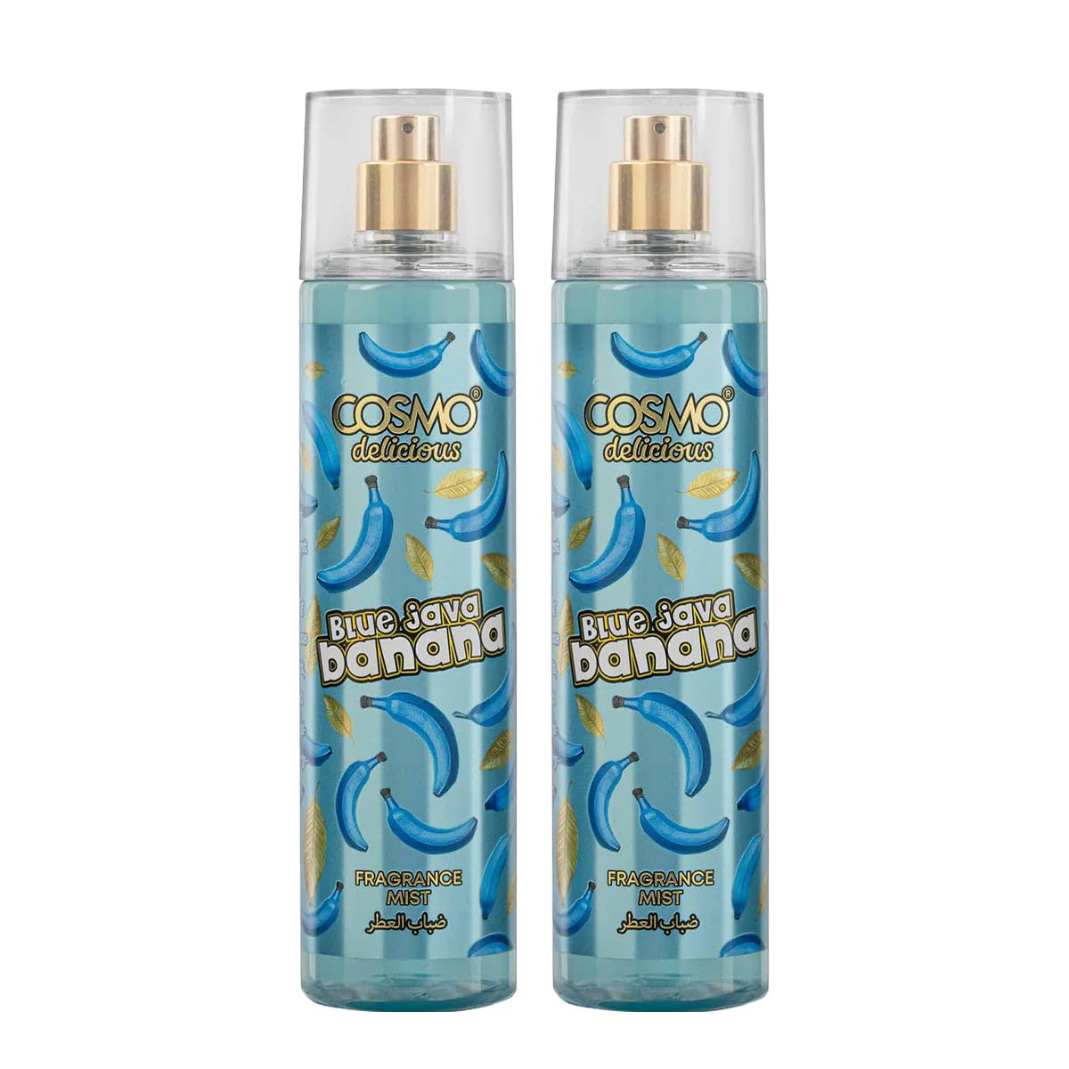 Cosmo Delicious Blue Java Banana Body Mist 250ml Pack Of 2 | Long Lasting Fragrance Mist For Men & Women | Exotic Tropical Creamy Banana's & Vanilla Scent | Perfume Spray | Body Sprays-image-37
