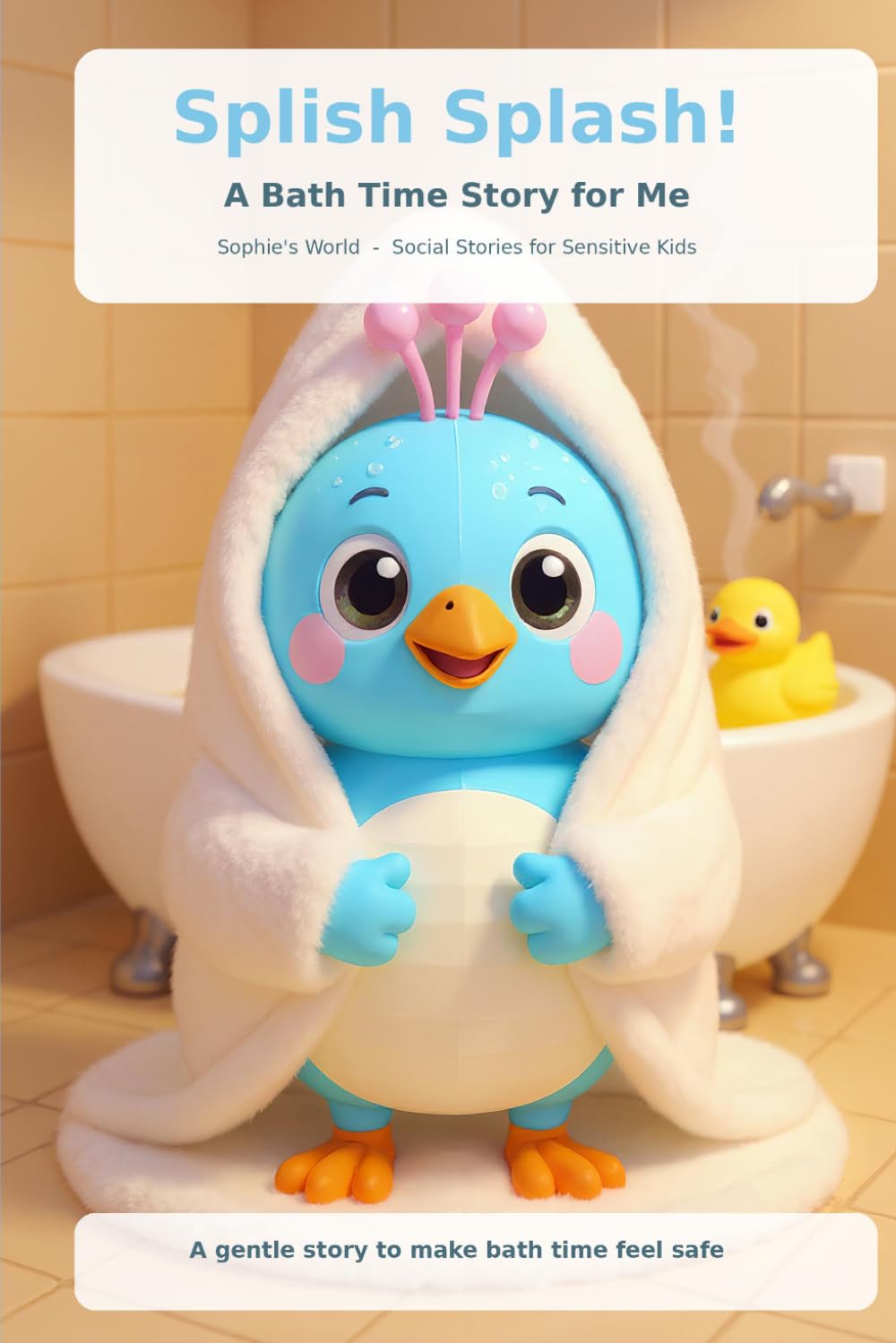 Splish Splash! A Bath Time Story for Sophie: A Social Story for Children with Autism and Difficulty with Bath Time