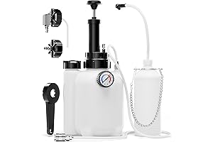 3L Manual Brake Bleeder Kit with 3L Brake Fluid Power Bleeder