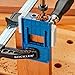 Rockler ¼” Doweling Jig Kit w/Bit & Stop Collar - Durable Glass-Reinforced Nylon Drill Guide - Easy Alignment & Repeatability Dowel Jig - Hang Hole Woodworking Tools for Convenient Storage