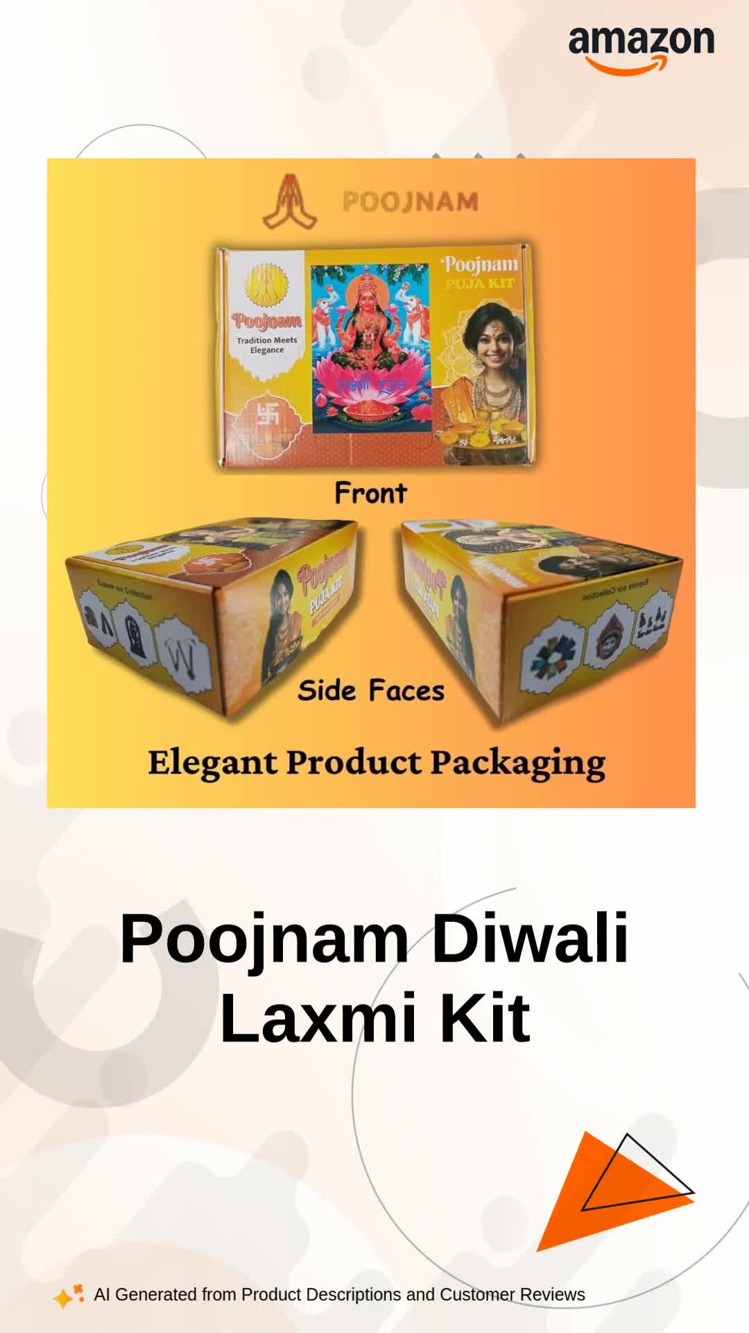 バンビ様　獅子印　巻き玉　1箱に12巻入り　 4箱×17セット サービス３箱 DEVAMA THE DIVINE Laxmi Ganesh Deepawali Poojan Potli | Complete