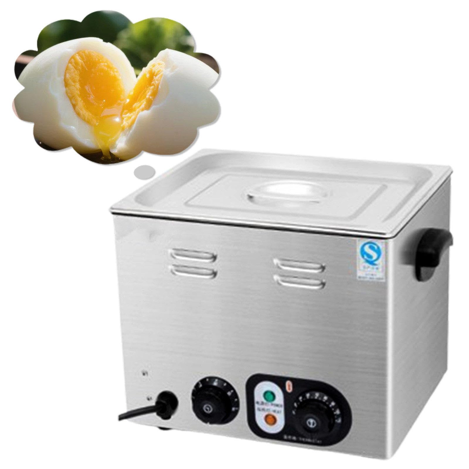 Hervidor De Huevos De Alta Potencia, Capacidad para 60 Huevos, Control Preciso De Temperatura, Mango Antiquemaduras, Material De Acero Inoxidable, Hervidor De Huevos Multifuncional C