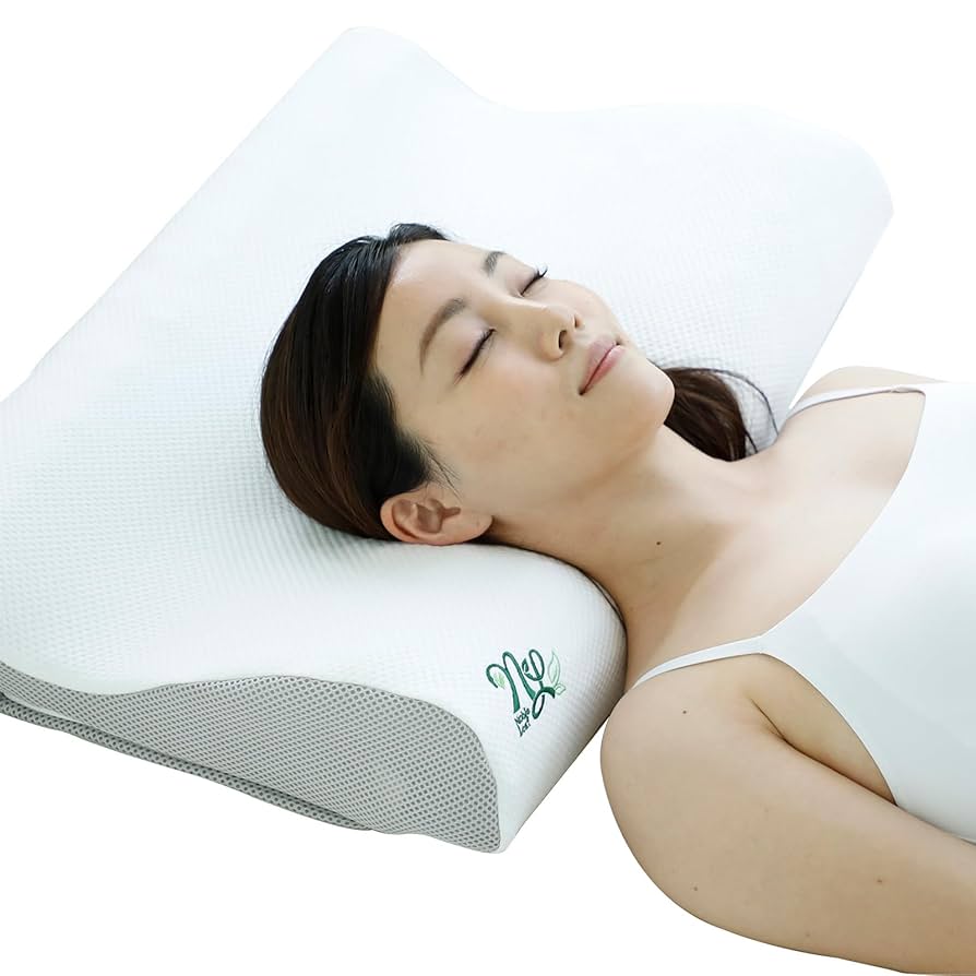 値引き日本製Noble Leaf ストレートネック枕 ホワイト 720g Amazon|NobleLeaf(ノーブルリーフ) 枕 歯科医師 考案 自然に