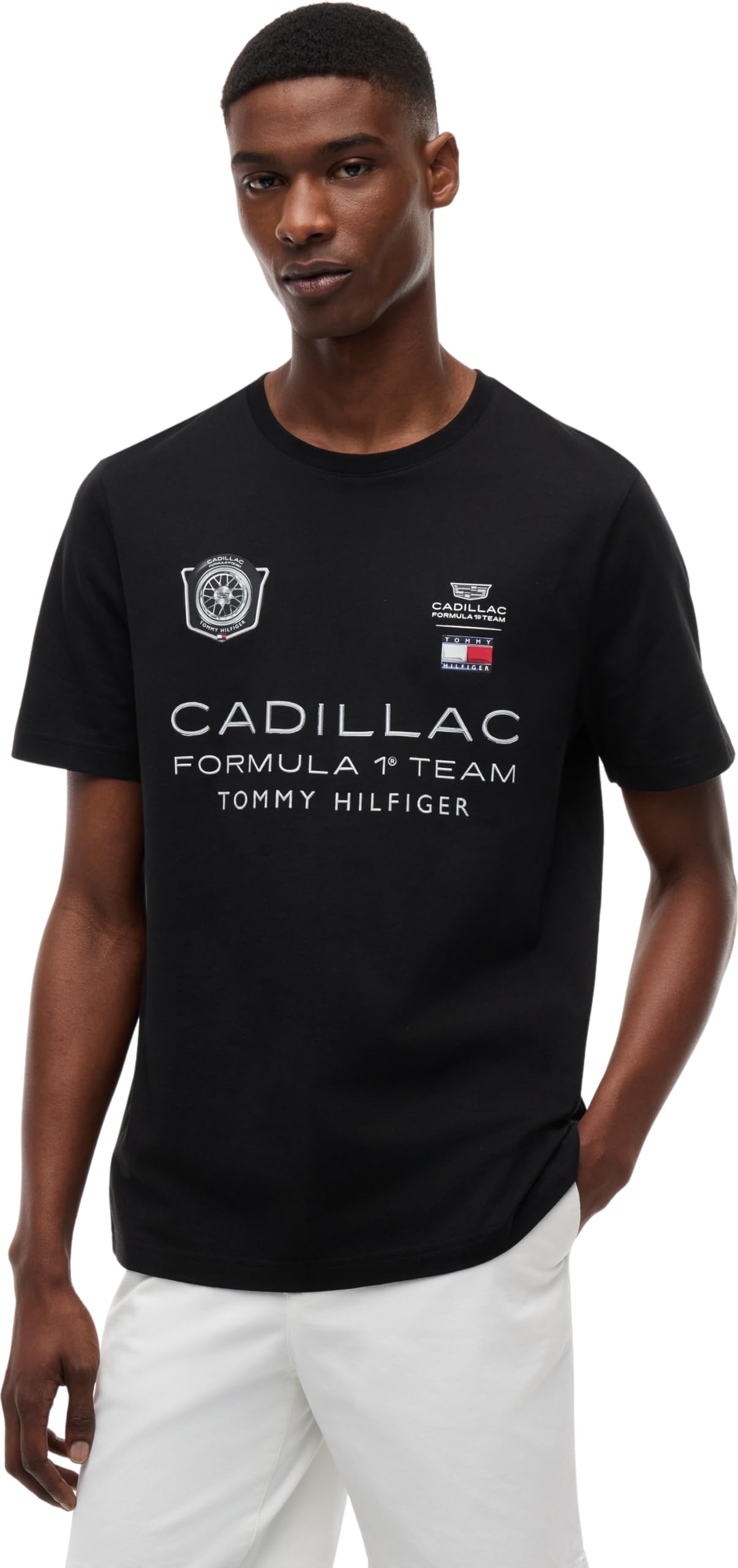 Tommy Hilfiger TH X Cf1 Racing Graphic tee Mn0mn00092 Camisetas Unisex Adulto (Pack de 1)