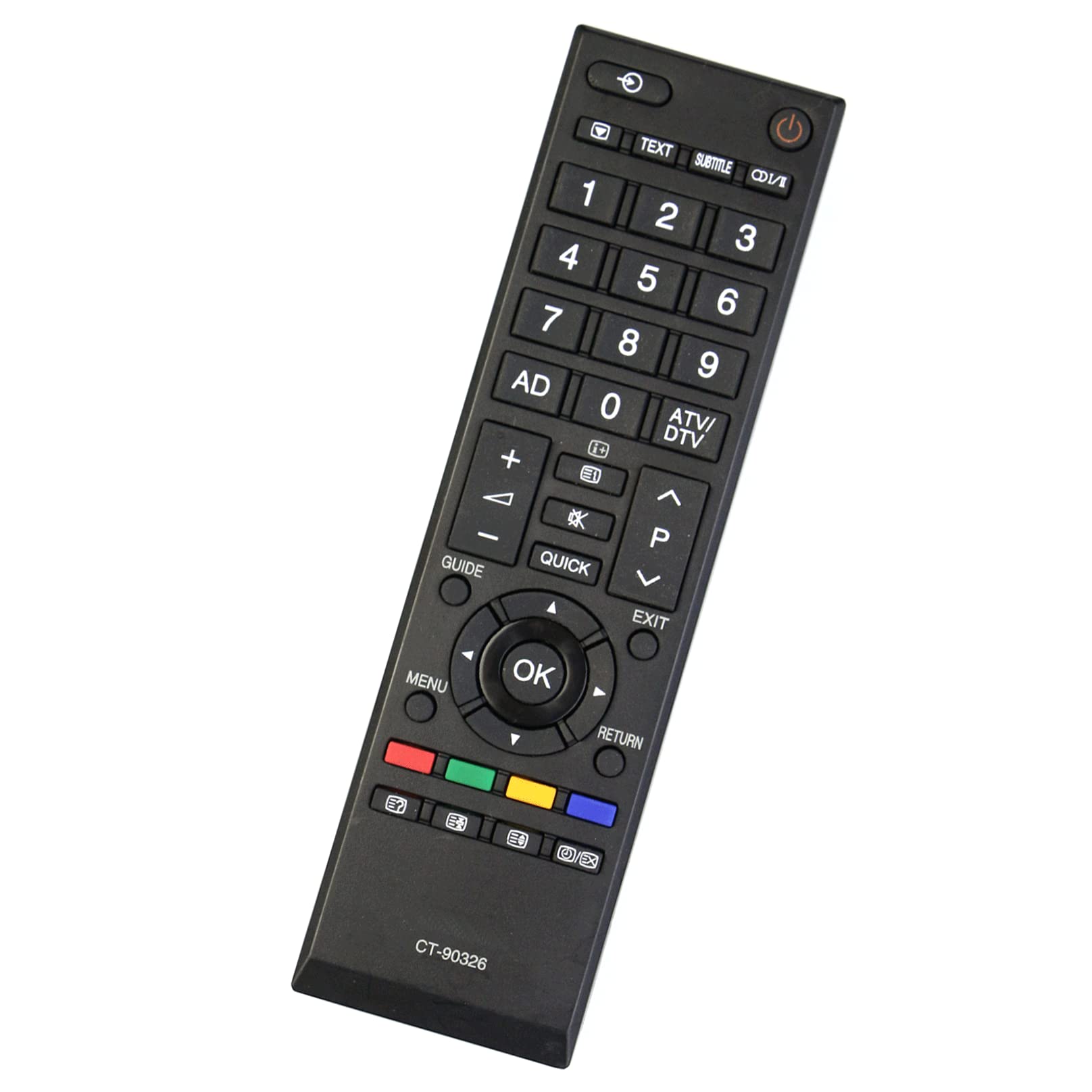 Télécommande Neuve Pour Téléviseurs Toshiba CT-90326, 42AV635D, 42RV623D, 42RV625D, 42RV626D - Compatible