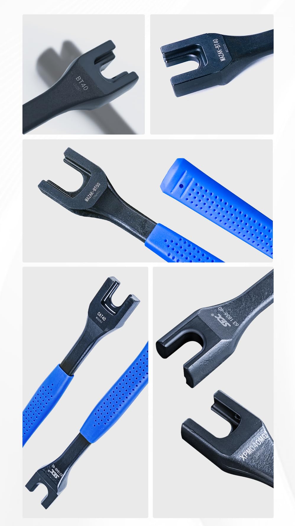 Llave de perno CAT40 tipo integral CAT40 llave a prueba de óxido y resistente al desgaste duradera