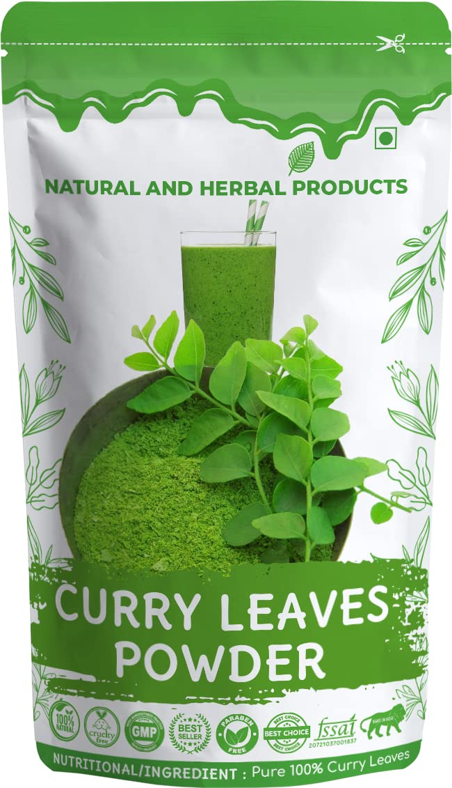 Curry Leaves Powder for Cooking, Pure CURRY LEAF POWDER, Improves