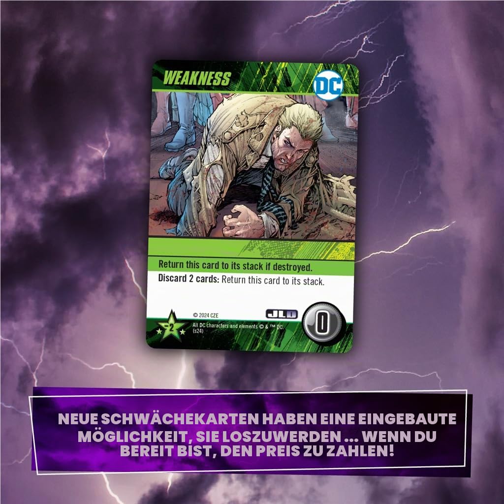 DC Cryptozoic Deck-Building Game Justice League Dark – Kartenspiel mit Deckbau – Für Strategiefans und Comicliebhaber – 2–4 Spieler | 60 Minuten | Ab 15 Jahren – Englisch