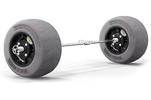 Bonnlo 9" Replacement Balloon Tires | Beach Wheels for Kayak, Cart, Wagon...