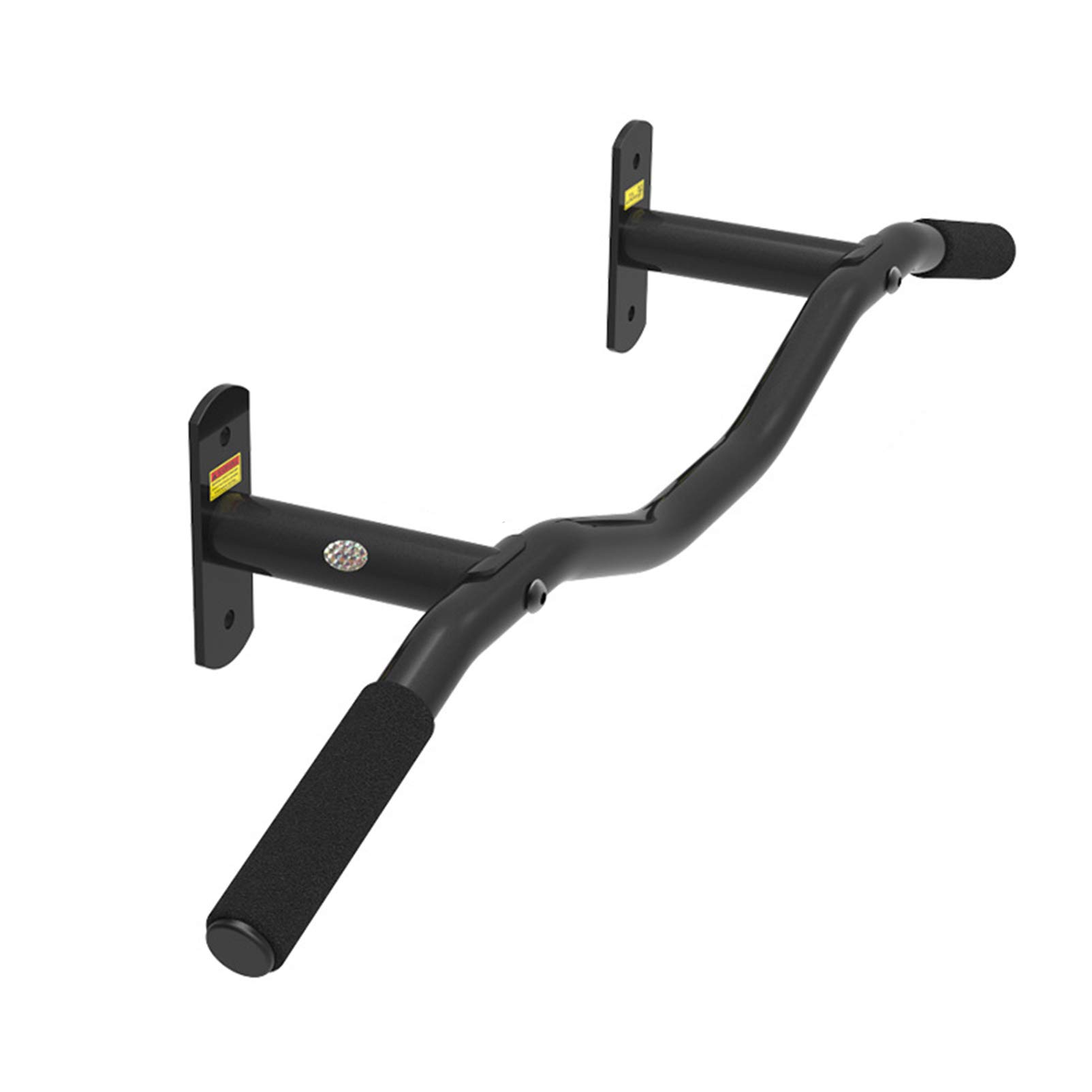 QUSYZD Wall Mounted Pull Up Bar, Chin Up Bar Dip Station With 2 Grip Positions, Power Tower Set Strength Training Equipment, Screws Installation,A