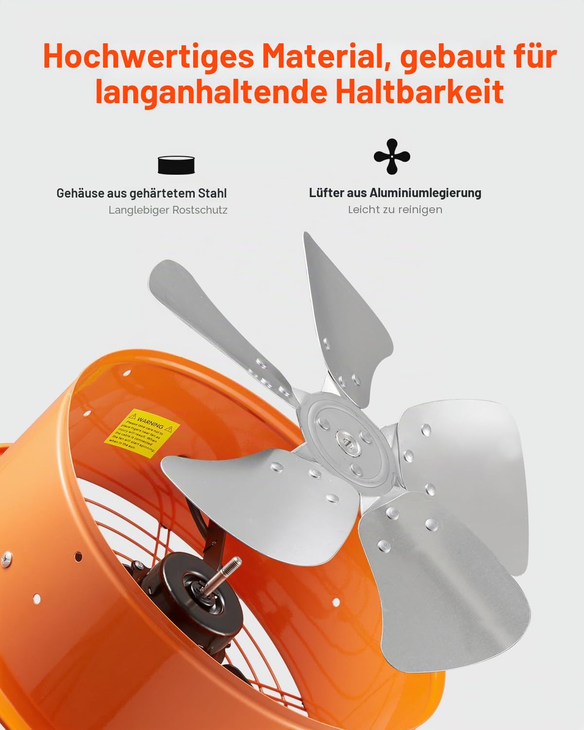 VEVOR Solar Ventilator, 400 x 150 mm, Solar Powered Fan, Dachbodenabluftventilator mit einstellbarem Thermostat, Außengitter, 1300 CFM Luftstromkapazität, für Giebel, Dach, Garage, Werkstatt