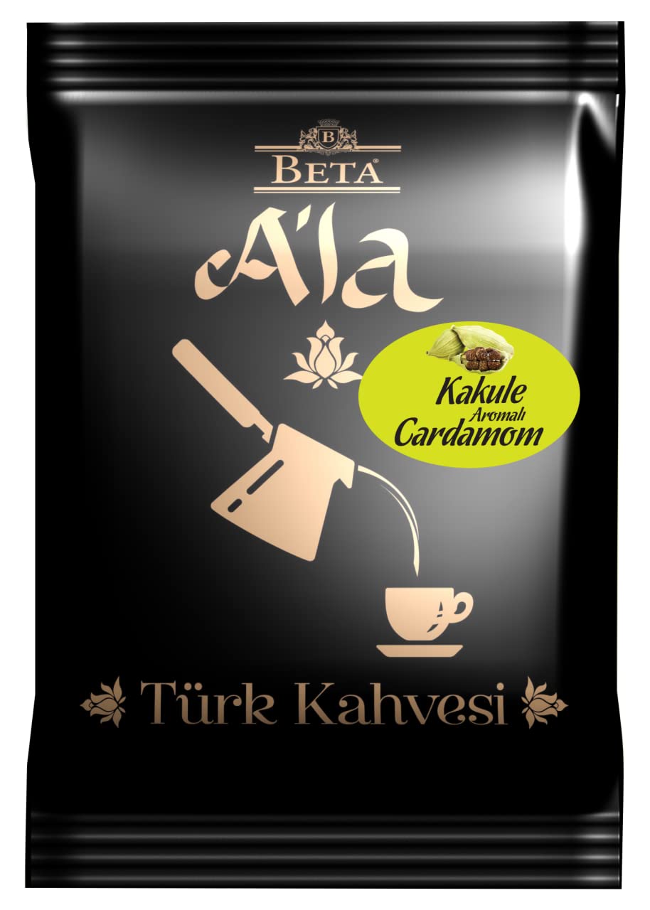 Beta A'La Kakule Aromalı Türk Kahvesi Metalize Poşet 100 Gr