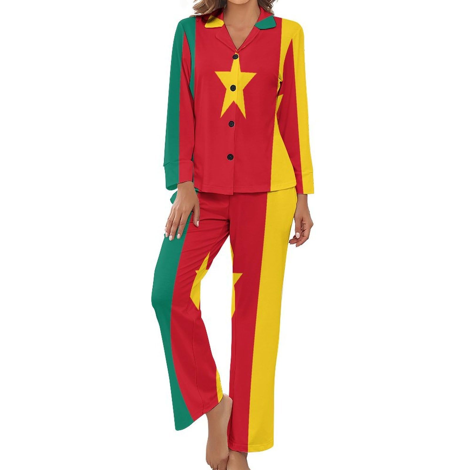 Pyjama grande taille femme avec ensembles de vêtements d'intérieur confort - 8