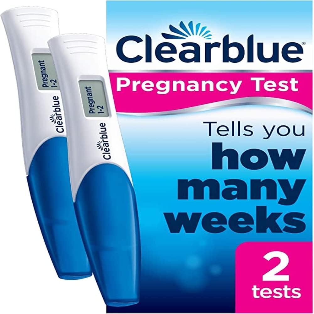 Clearblue Pregnancy Test Digital With Weeks Indicator The Only Test clearblue-pregnancy-test-digital-with-weeks-indicator-the-only-test