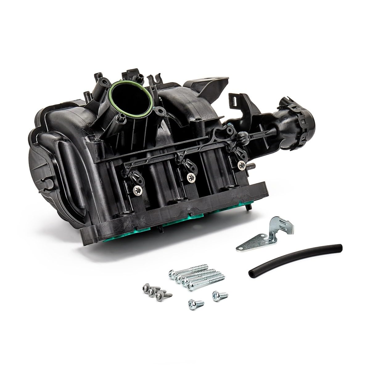 RIDEX 1640F0128 Raccordo Collettore aspirazione con guarnizioni senza regolatore/attuatore senza comando valvola farfalla con kit bulloni/viti Compatibilità con OPEL Corsa D Hatchback S07