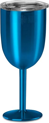 True North Vaso aislado de acero inoxidable + copa con tapa de Tritón sin BPA, mantiene las bebidas calientes o frías durante 24 horas, 10 onzas,