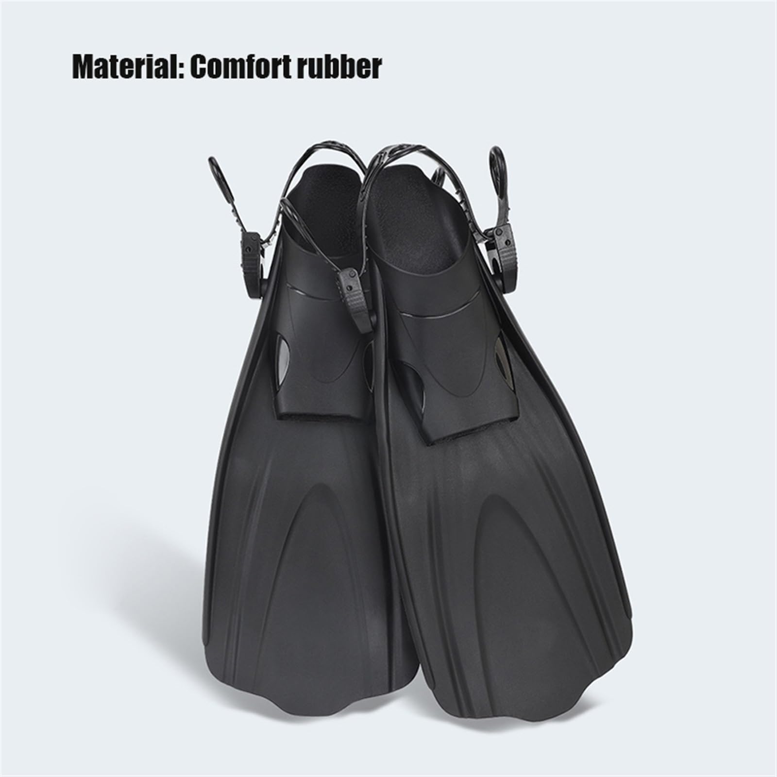 Taucherflossen Schwimmflossen Professionelle Schnorchelausrüstung Schwimmflossenschuhe Verstellbare Flossen for Erwachsene Tauchflossen