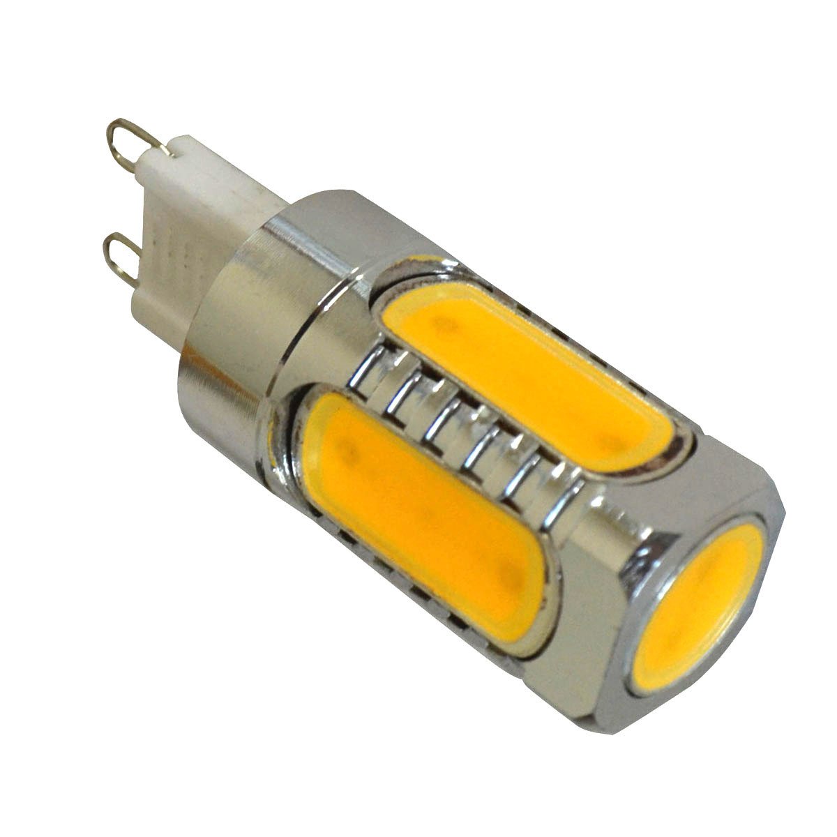 10 Stück G9 LED Leuchtmittel 6W, Kaltweiß, LED Lampen