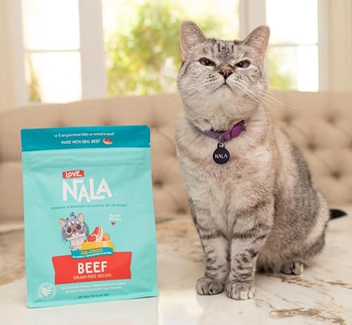 Miniatura 7 de LOVE, NALA - Alimento para gatos secado al aire de carne de res - Premiado - Comida completa y equilibrada para gatos para todas las etapas de la