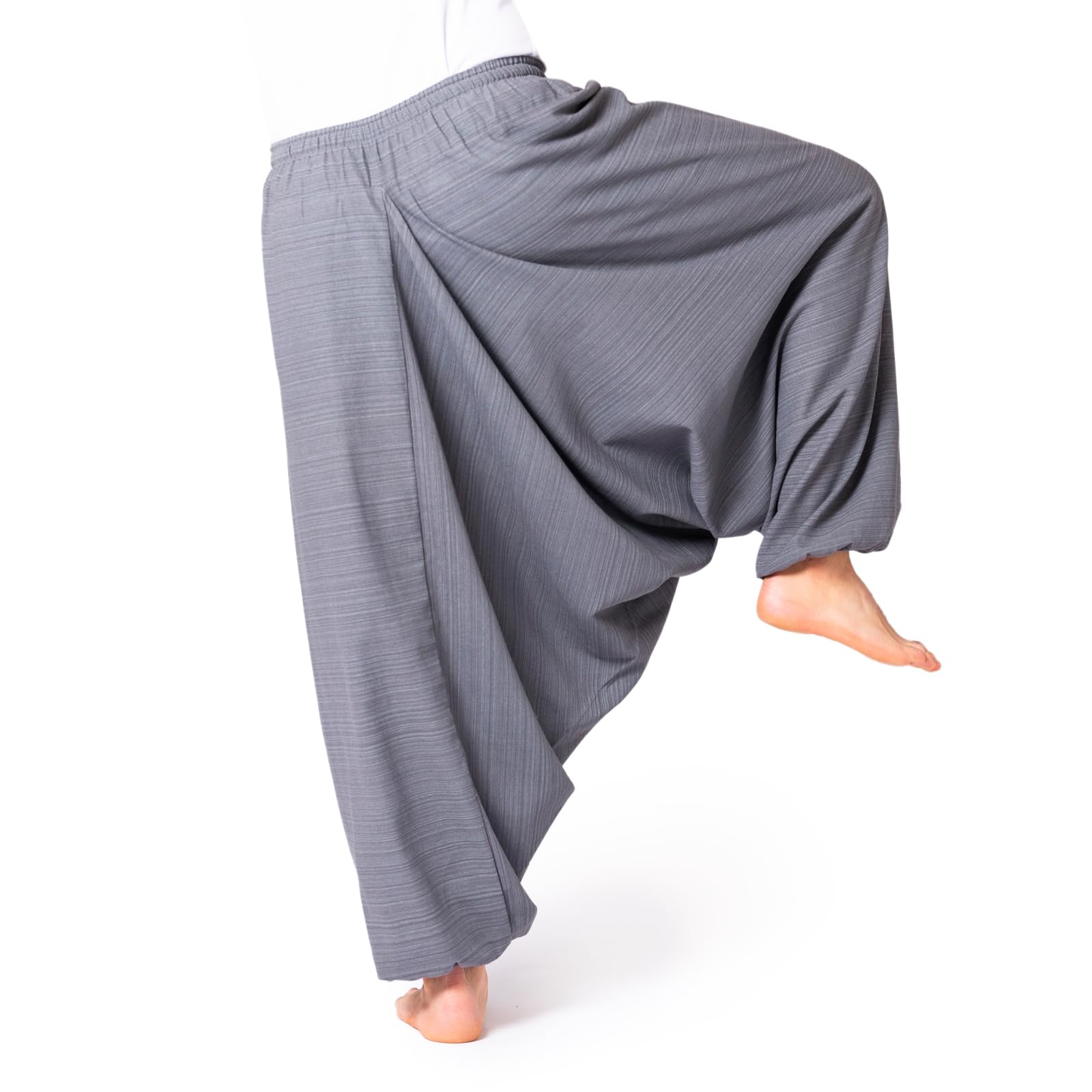 PANASIAM Pantalones Aladdin Lini | Pantalones Harem | 100% algodón | diseño Unisex | en 2 Tallas