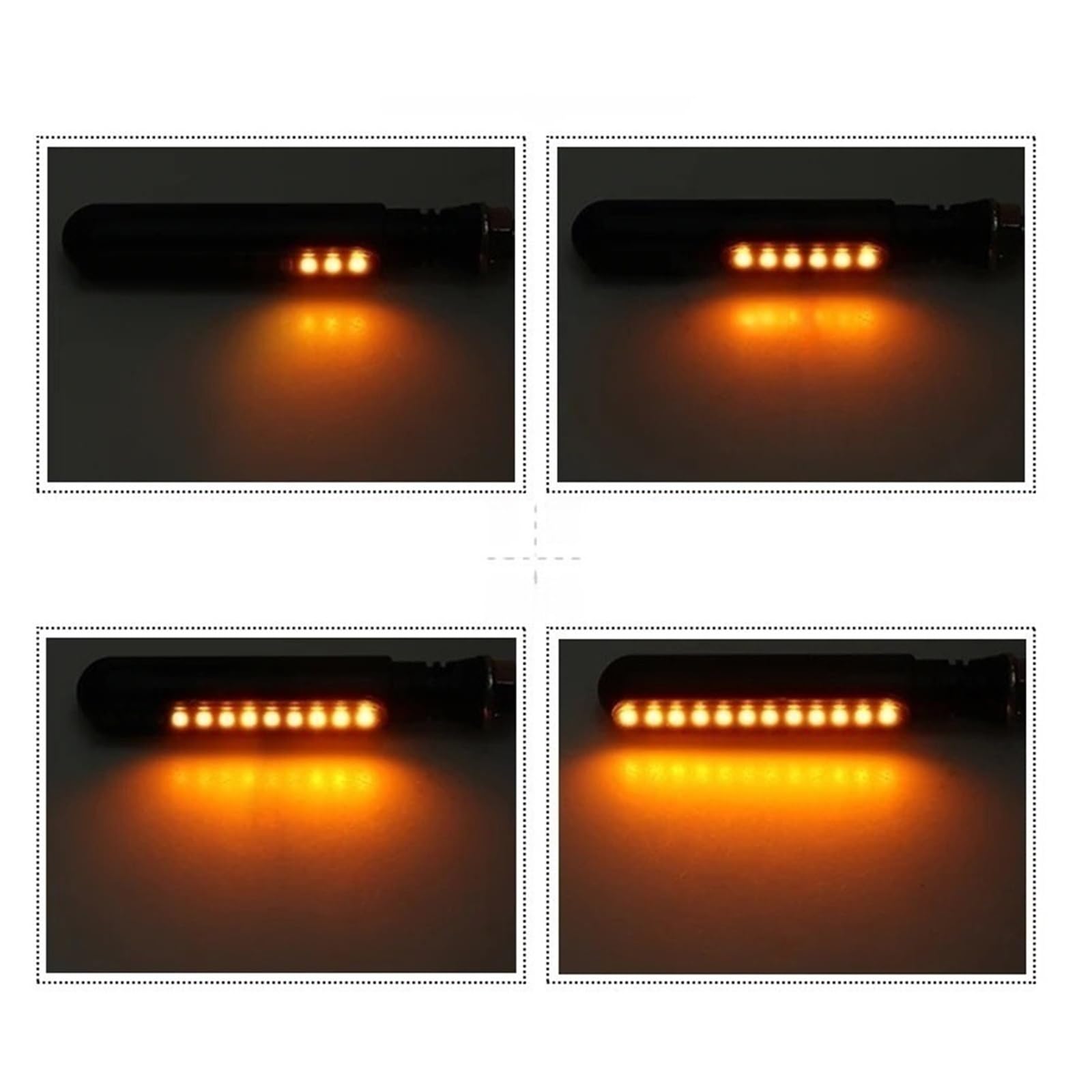 Luces señalización Luces De Señal Giro Para Motocicleta
