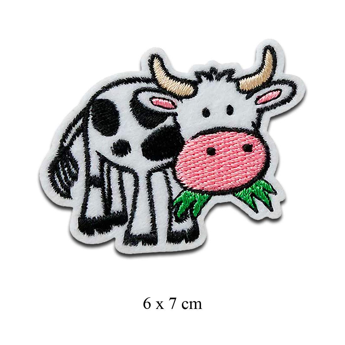 Toppa Termoadesiva Ape Ricamata - 6x7.5cm Per Jeans, Giacche, Borse, Decorazione Blu - Foto 4