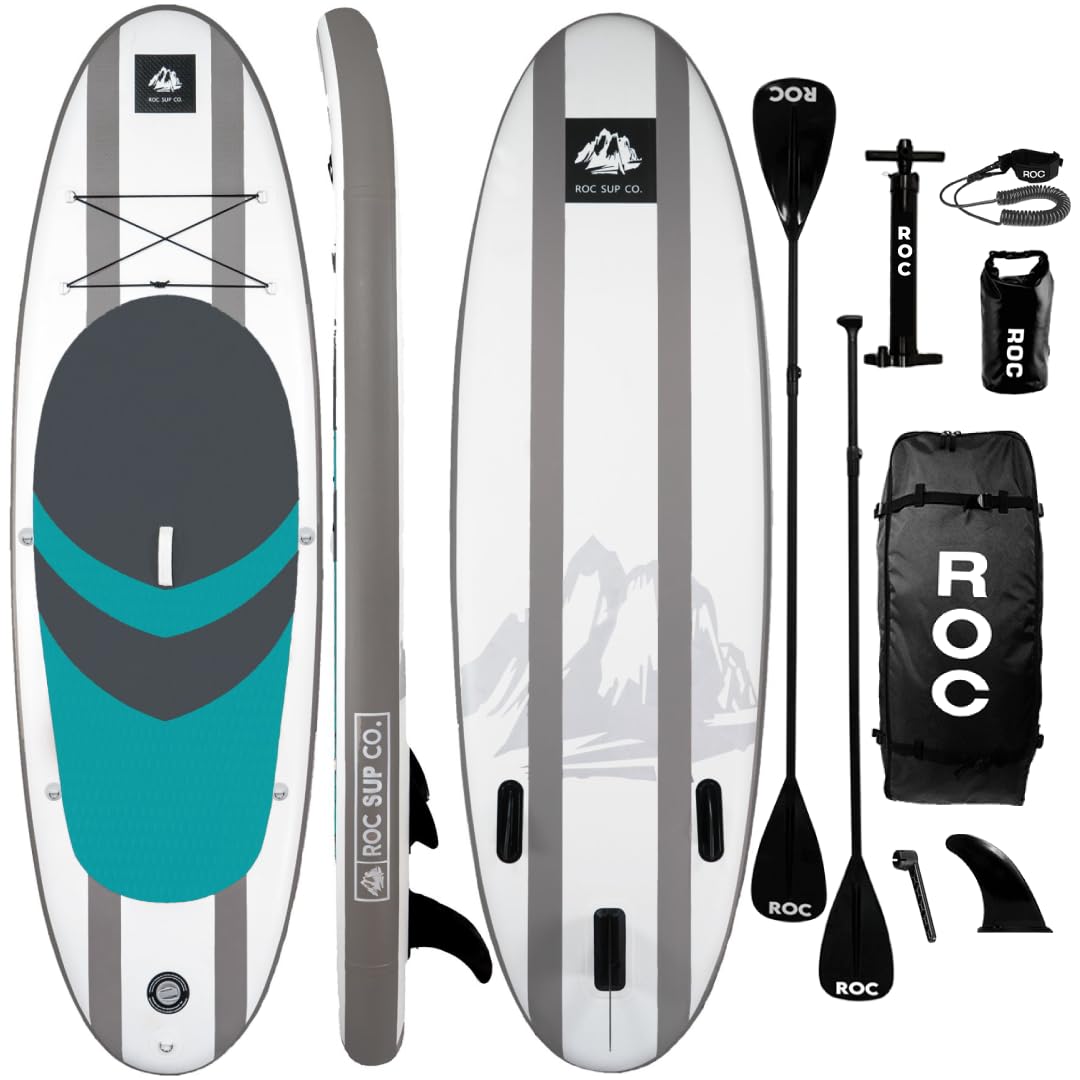 Roc スタンドアップパドル　SUP Amazon | Roc 空気注入式 スタンドアップパドルボード