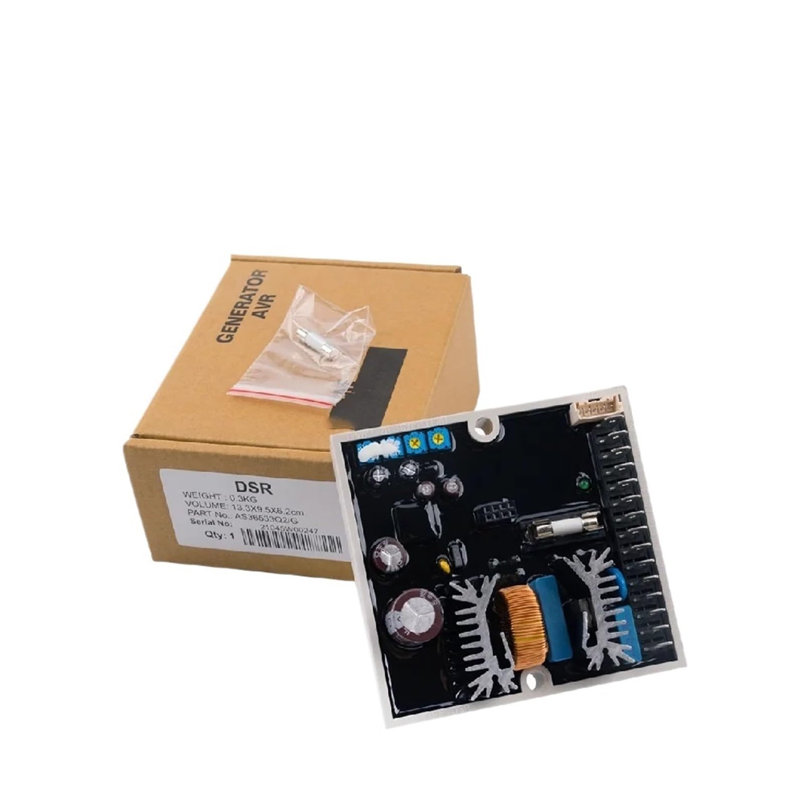 CSKWLLNBC 1pcs DSR AVR Automatic Voltage Regulator Stabilizer Circuit Board For Generator Parts