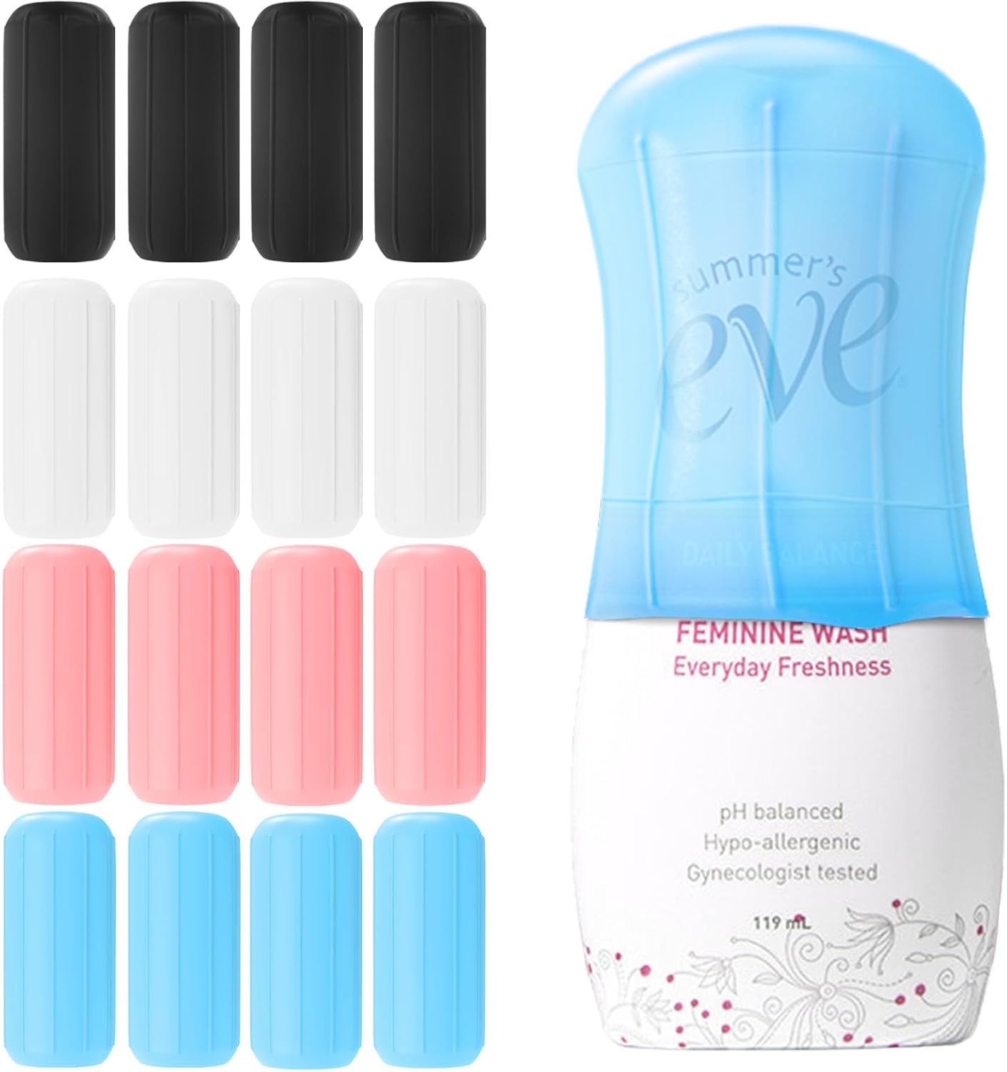 16 Pack Silicone Bottle Cover