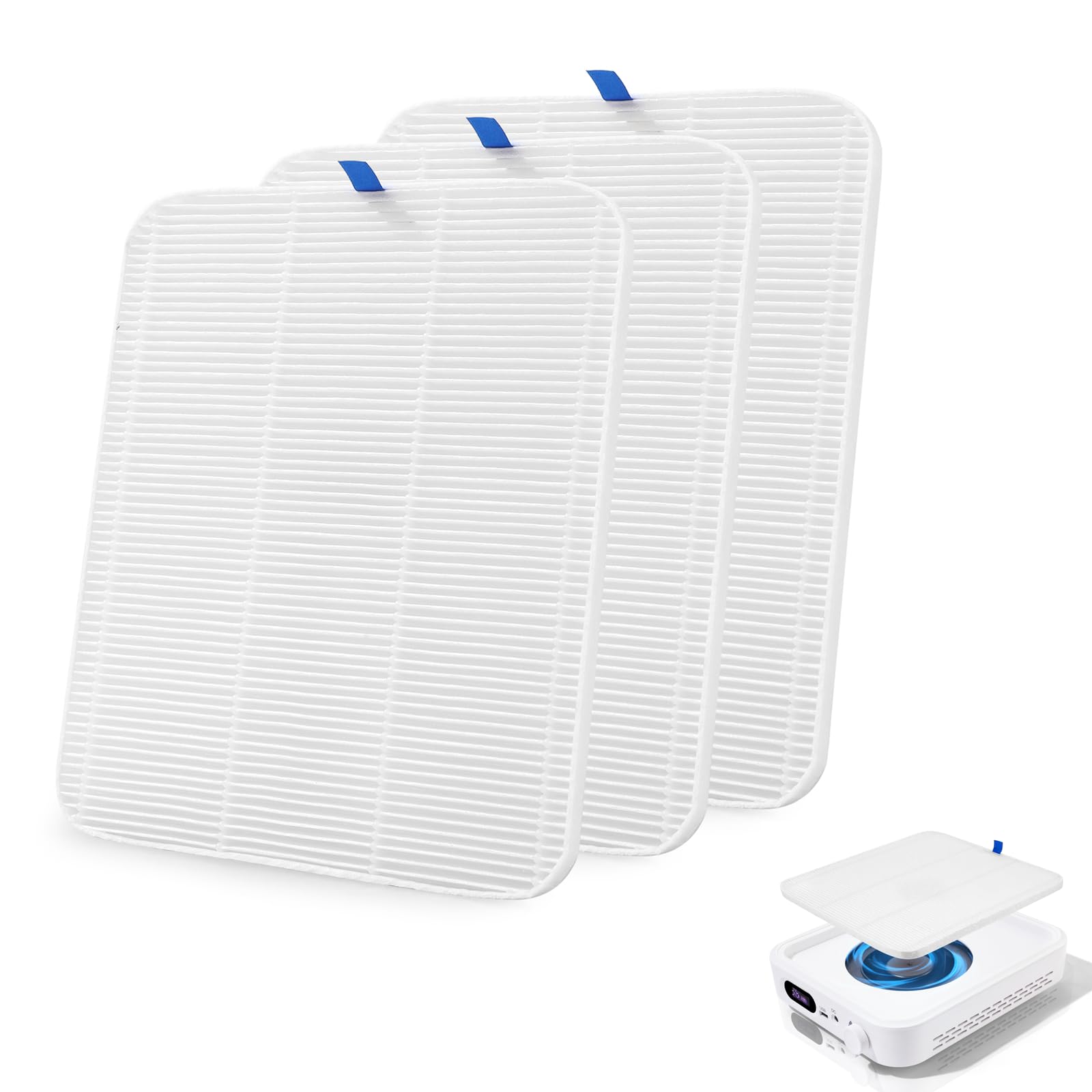 Nail Dust Collector Replacement Filter for HALMAI CHRISTINE SHELLY 3pcs