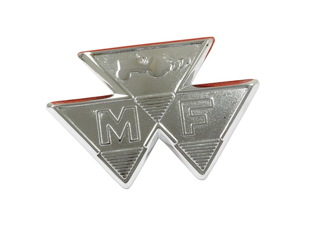 Emblème MF en métal 35-35X