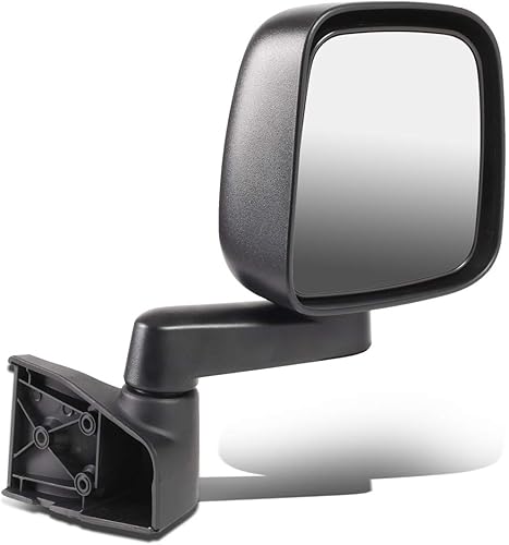 Auto Dynasty CH1321259 Espejo retrovisor manual para pasajerolado derecho compatible con Jeep Wrangler TJ 03-06