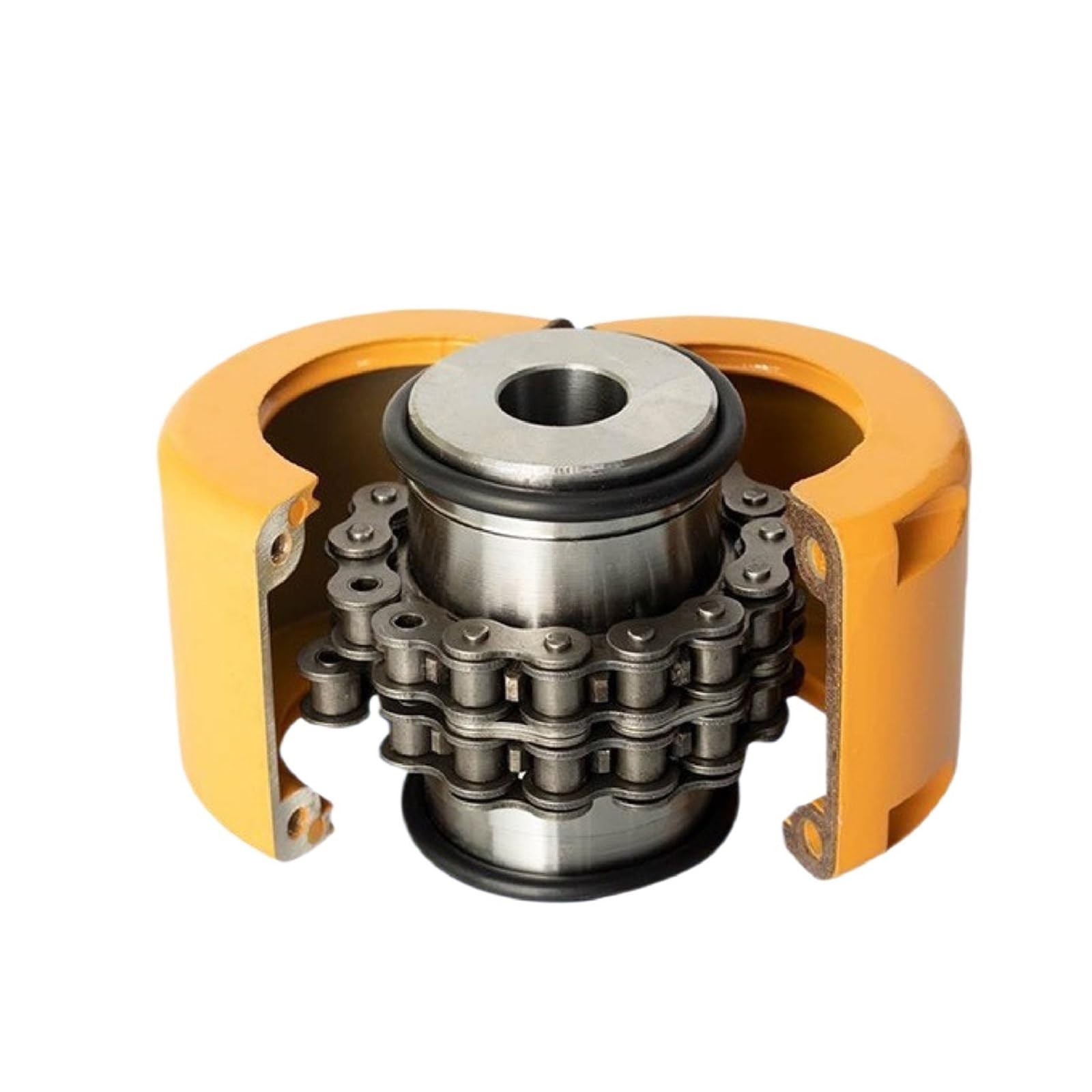 Accoppiamento a rulli 1PC KC6022 Giunto a Catena for Ingranaggi con Copertura Giunto a rulli da 20/24/28/30/36/38/40/45/46/48/50/55/71 mm(24x24)