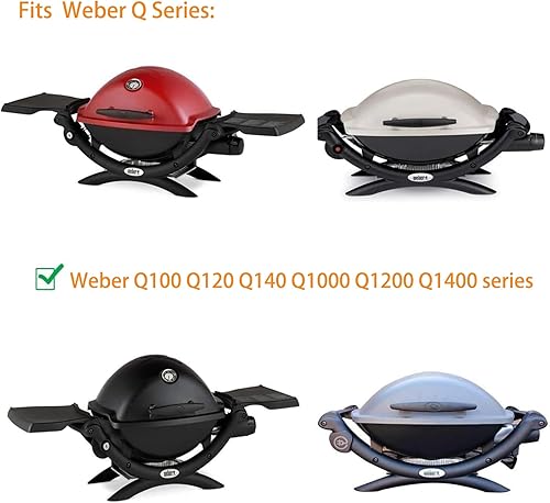 Miniatura 3 de Utheer 6559 Grill Parts - Plancha de cocina de hierro fundido para Weber Q200, Q220, Q240, Q260, Q2000, Q2200, Q2400 Series Weber Accesorios para