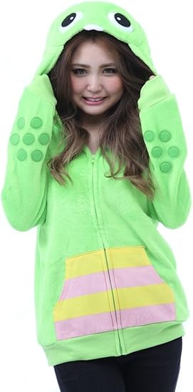 Amazon サザック ガチャピン パーカー レディスm L 家電 カメラ