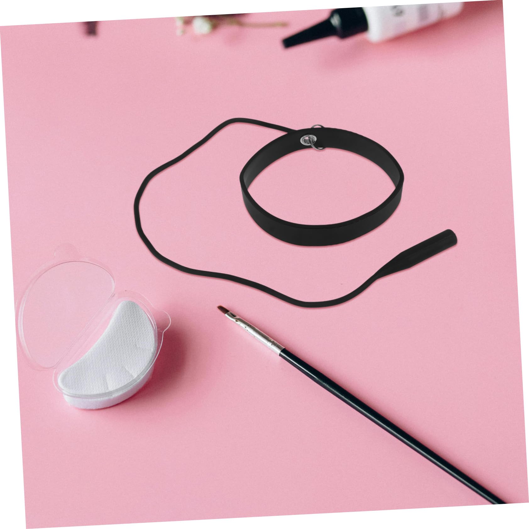 Beavorty 5Pcs Pinzette Per Ciglia Braccialetto Piccolo Strumento Per Ciglia Conveniente Pinzette Per Ciglia Ergonomica Pinzetta Per Ciglia Supporto Per Donna Accessorio Per