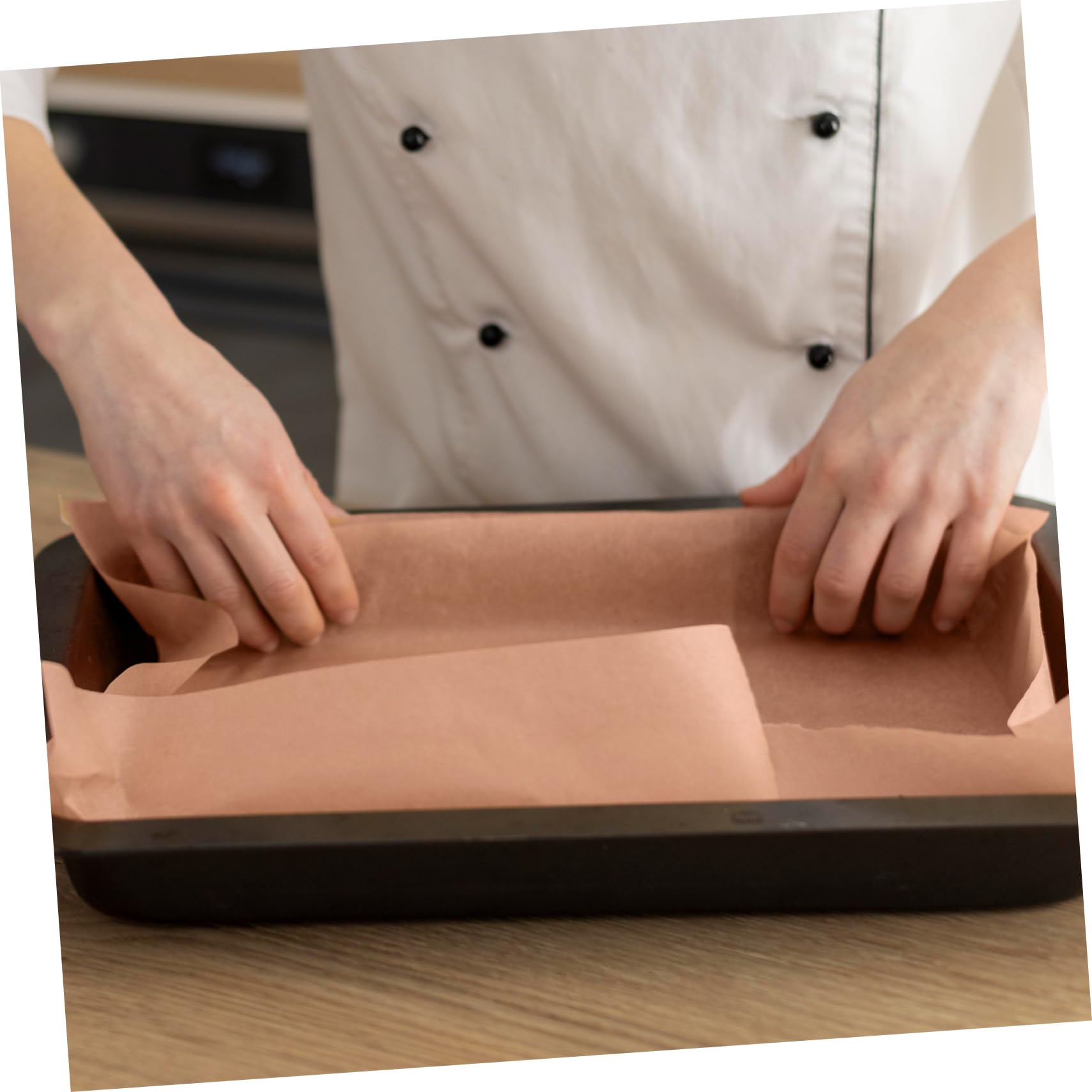 Papel De Carnicero Kraft Gramos Papel Pergamino Antiadherente Para Barbacoa y Envasado De Carne Para Cocinar Hornos y Ahumar