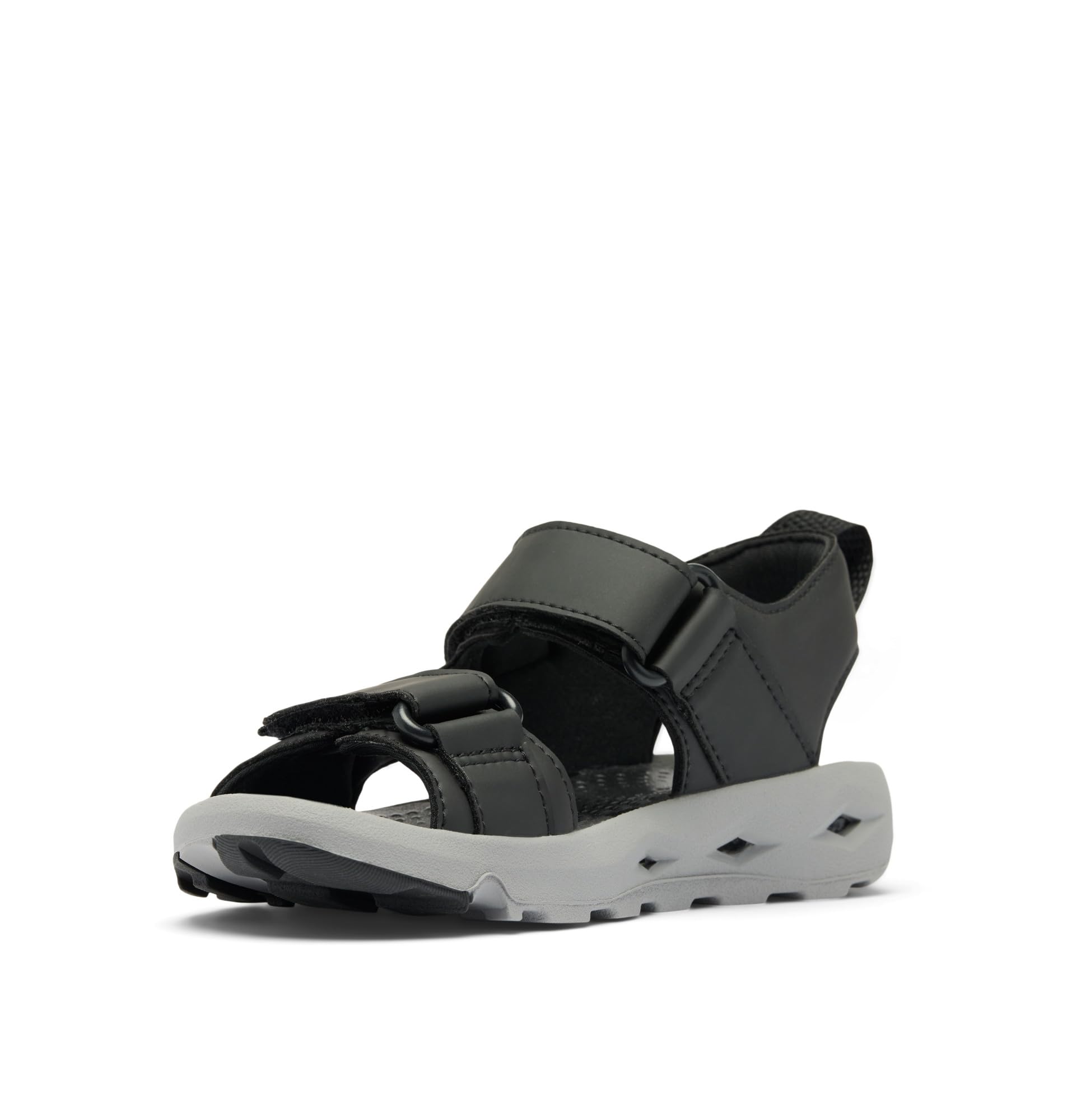 Columbia Youth Techsun Adventure, sportowe i outdoorowe sandały, czarne/białe, 4