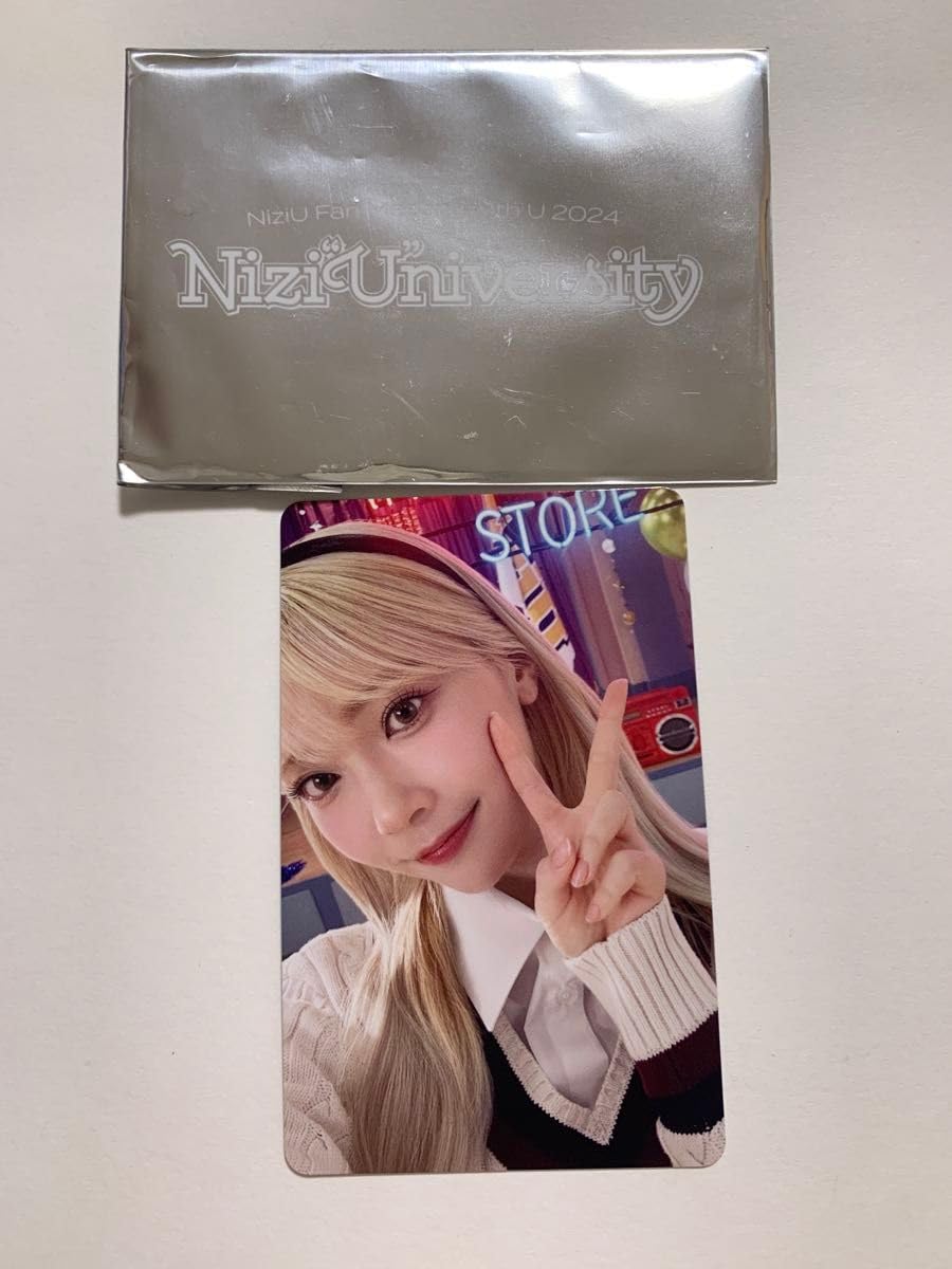 Amazon.co.jp: NiziU マユカ 特典 トレカ フォトカード ファンミ