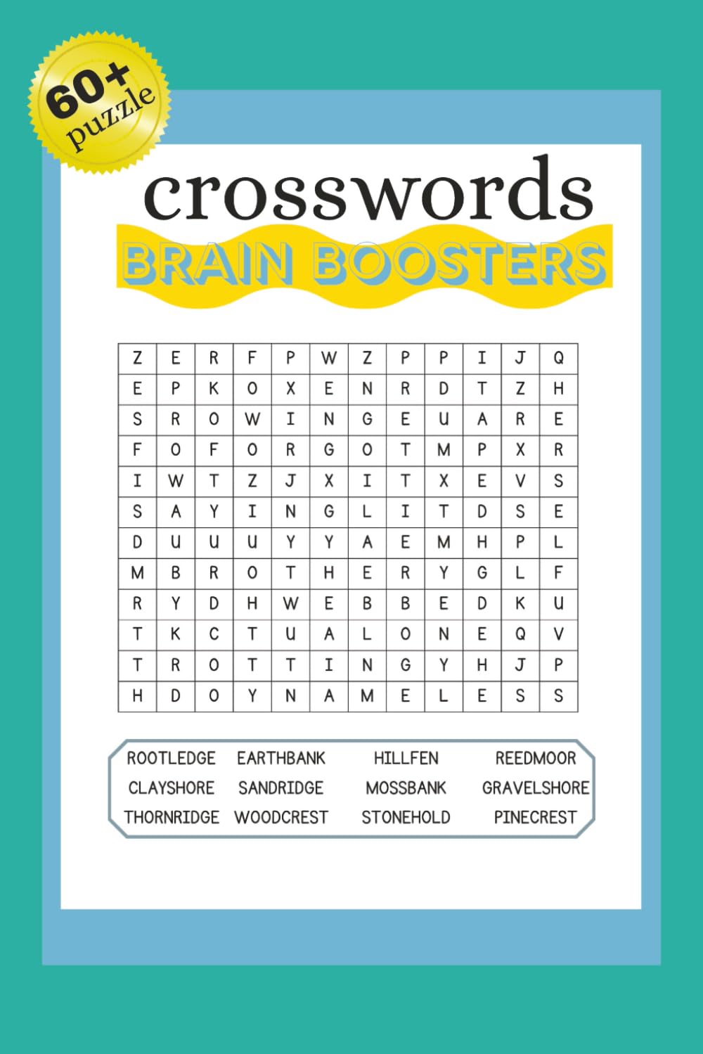 Arrowword Brain Boosters: Enjoyable Large Print Crosswords About nature, Environment and the Outdoors ...| Compact 6x9 Format | 120 Pages | 50+ Relaxing Puzzles