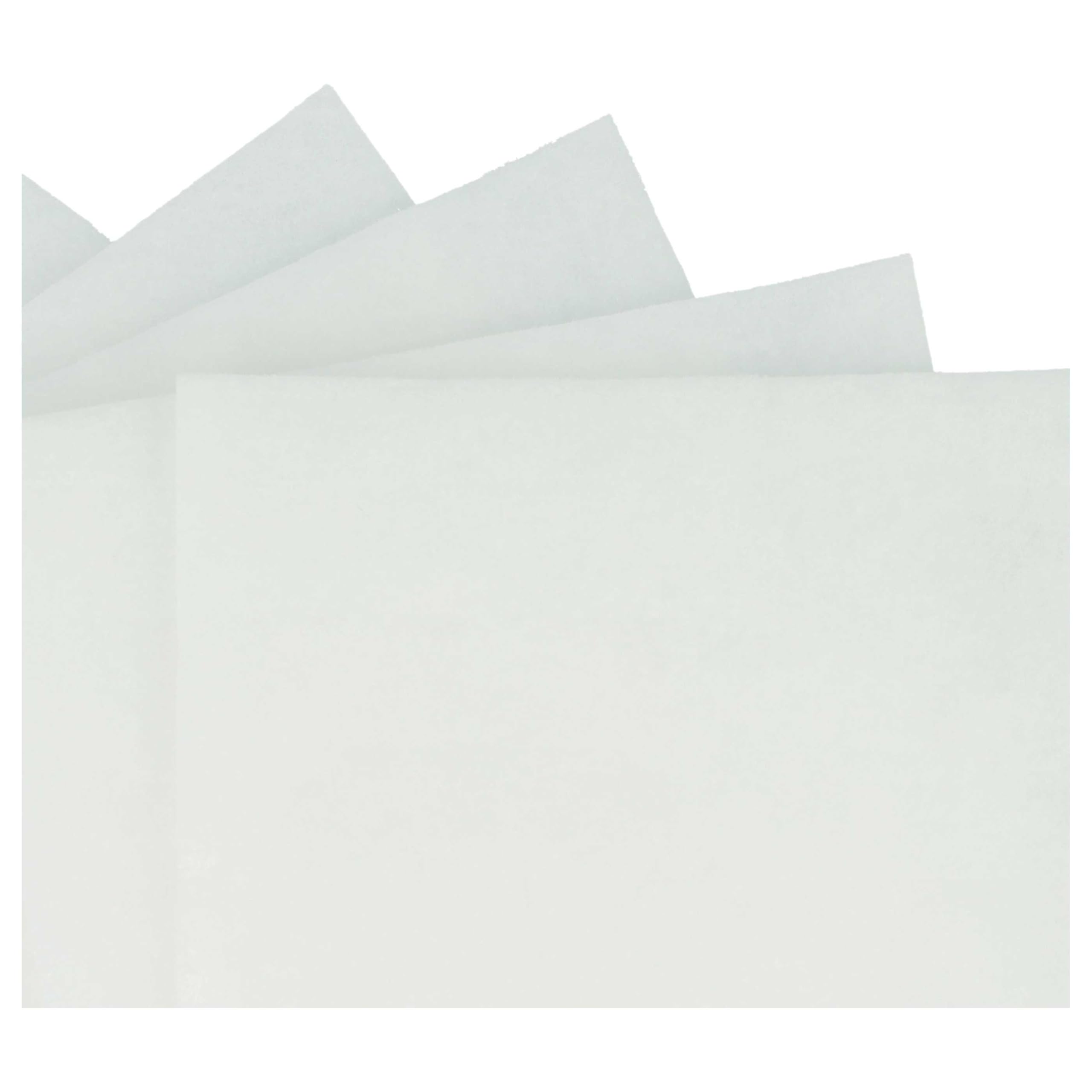 vhbw 50 x filtr powietrza G2 zamiennik do Lunos 034185, 2/FSA do wentylatora, wentylatora łazienkowego, wentylatora, urządzenia wentylacyjnego – biały