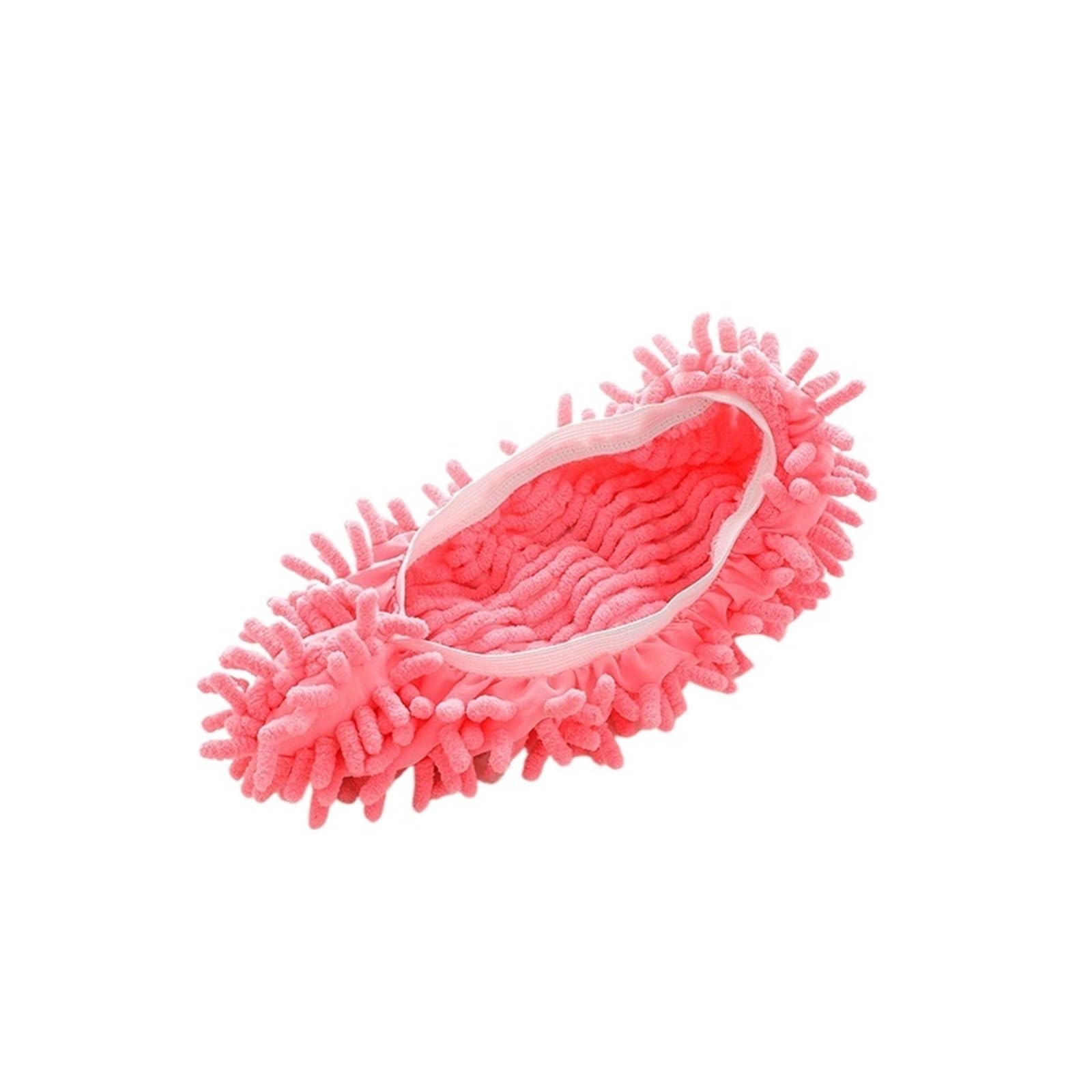 SFQEVHRZ Mop Slippers， Home Floor Cleaning Mopping Shoes Water Uptake Foot Socks Caps(Roze)