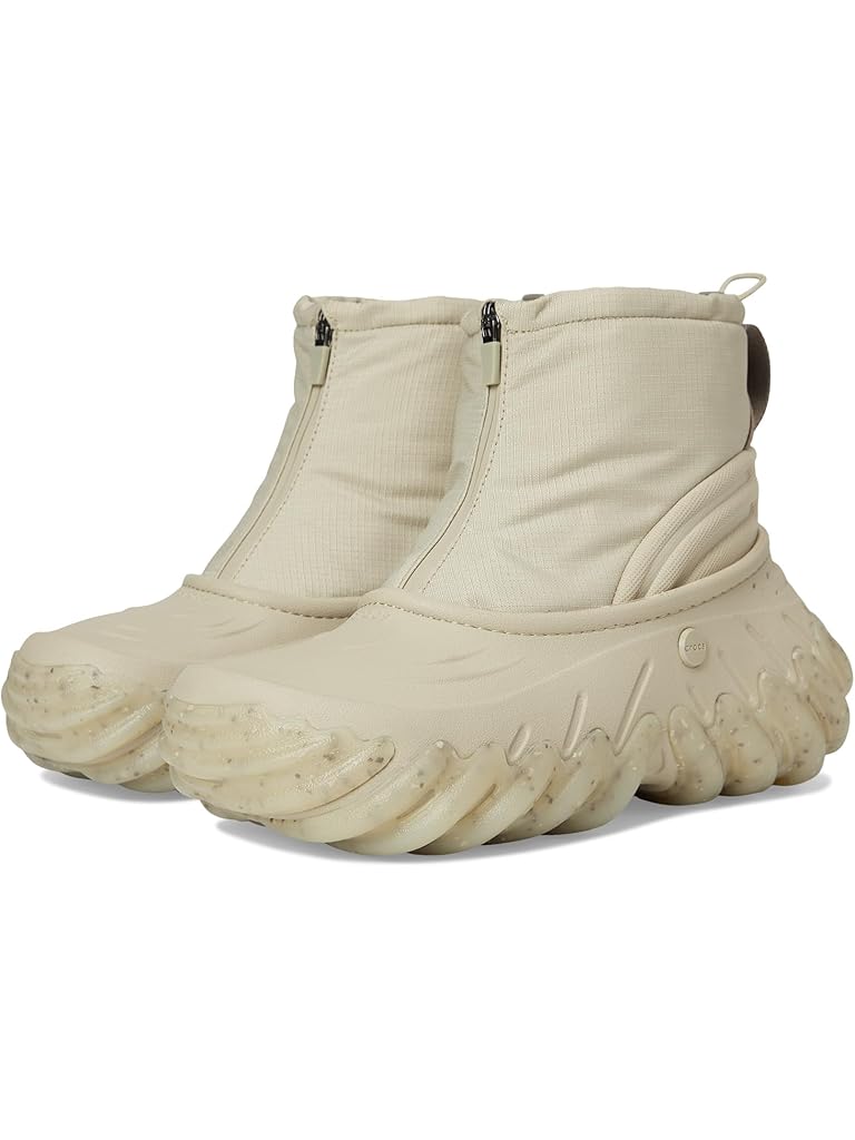 Gray Crocs Echo Boots