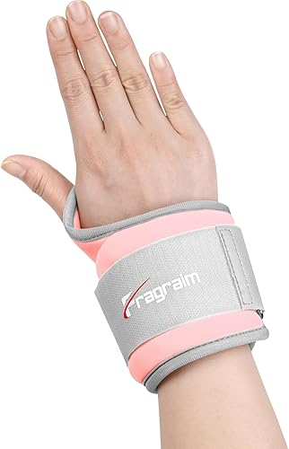 Fragraim Pesas de muñeca para mujeres y hombres con trabillas para el pulgar, 1 libra, 2, 1.5 libras, 2, 2 libras, 2, 2, 2, 3 libras, 2 libras, 2