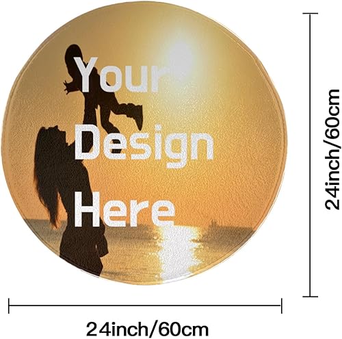 Miniatura 8 de Tapetes decorativos personalizados para añadir tu imagen, antideslizante, lavable, para el hogar, dormitorio, sala de estar, 20 x 32 pulgadas