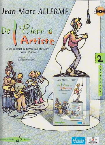 DE L'ELEVE A L'ARTISTE VOLUME 2 - LIVRE DU PROFESSEUR
